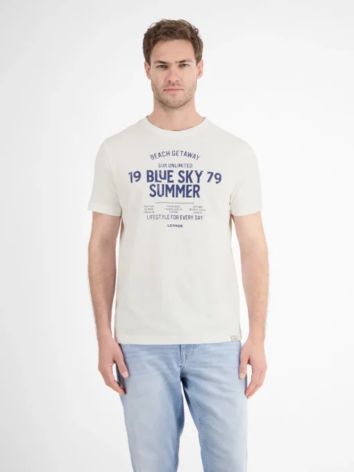 Herren Lerros T-Shirt mit Print