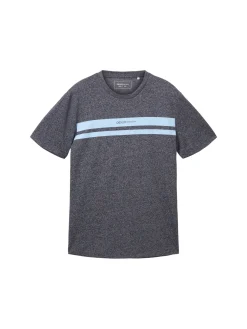 Herren Tom Tailor Denim T-Shirt mit Print