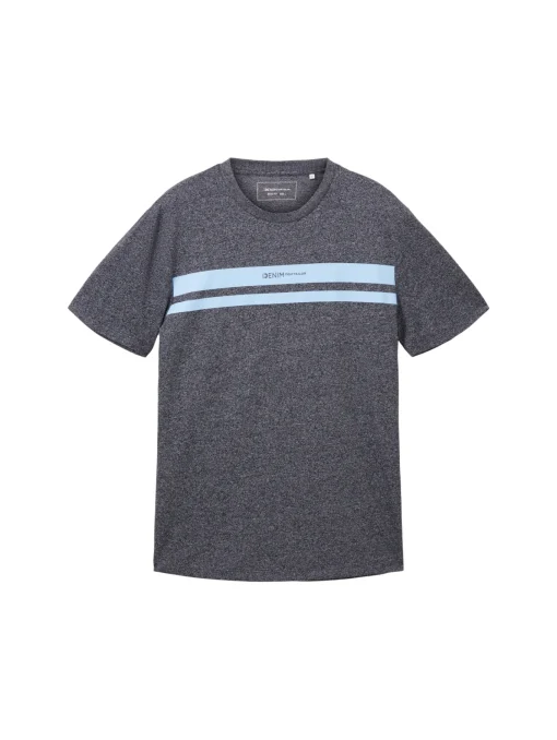 Herren Tom Tailor Denim T-Shirt mit Print