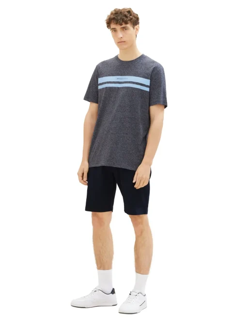 Herren Tom Tailor Denim T-Shirt mit Print