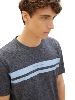 Herren Tom Tailor Denim T-Shirt mit Print