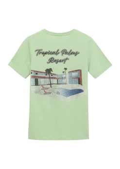 Kinder s.Oliver T-Shirt mit Rückenprint