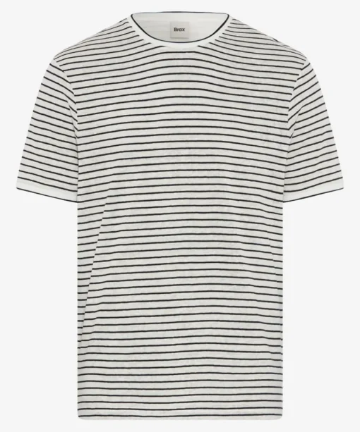 Herren Brax T-Shirt mit Ringelstreifen