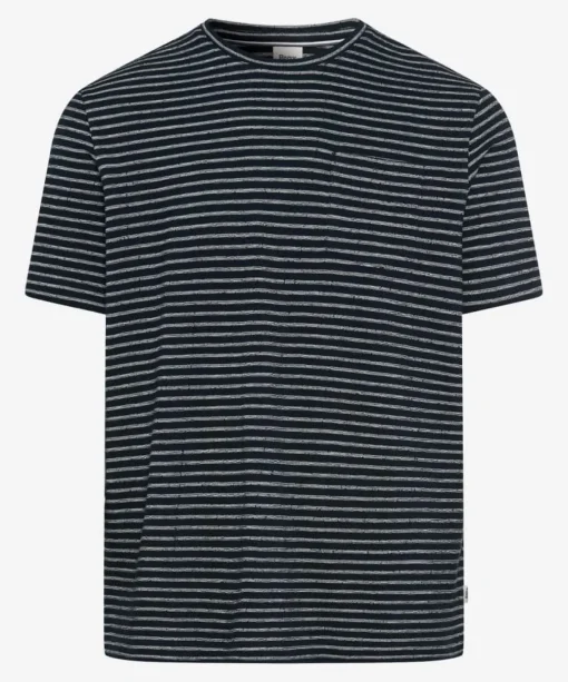 Herren Brax T-Shirt mit Ringelstreifen