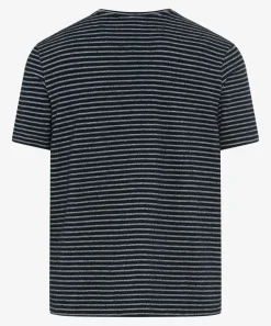 Herren Brax T-Shirt mit Ringelstreifen