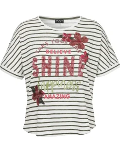 Damen Via Appia Due T-Shirt mit Rundhals