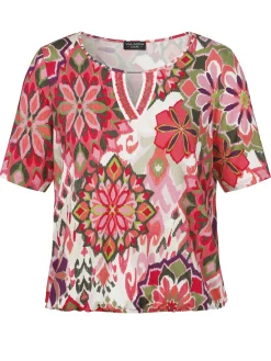 Damen Via Appia Due T-Shirt mit Rundhals