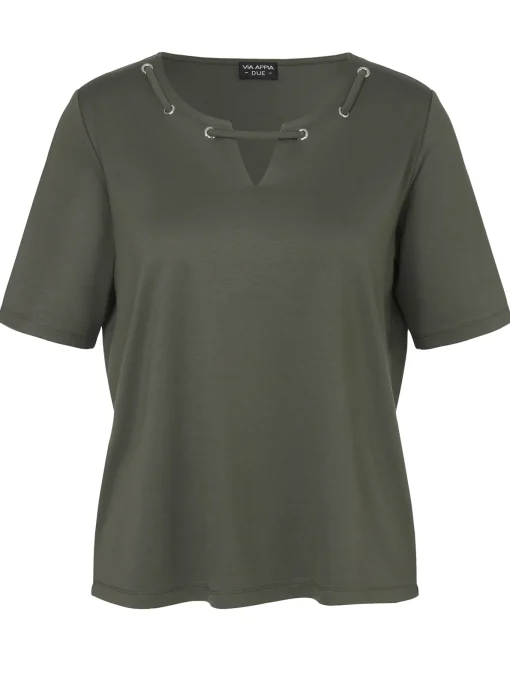 Damen Via Appia Due T-Shirt mit Rundhals