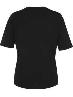 Damen Via Appia Due T-Shirt mit Rundhals und Pailletten