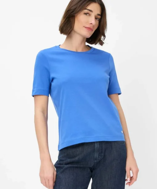 Damen Brax T-Shirt mit Rundhalsausschnitt