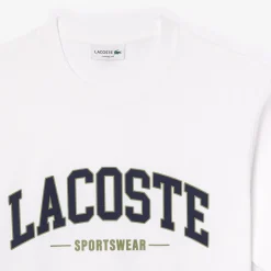 Herren Lacoste T-Shirt mit Schriftzug