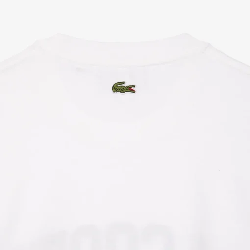 Herren Lacoste T-Shirt mit Schriftzug