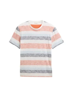 Herren Tom Tailor T-Shirt mit Streifenmuster