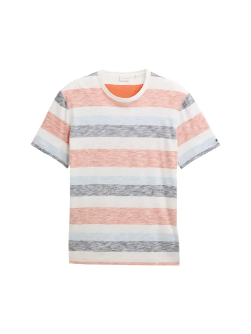 Herren Tom Tailor T-Shirt mit Streifenmuster