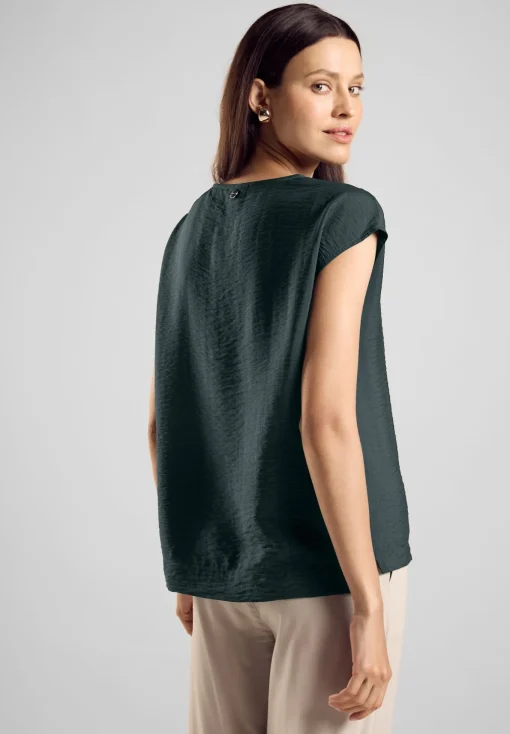 Damen Street One T-Shirt mit V-Ausschnitt
