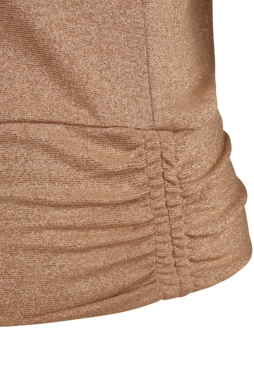 Damen Lecomte T-Shirt mit V-Ausschnitt