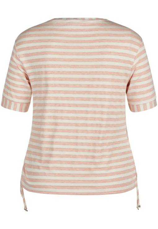 Damen Lecomte T-Shirt mit V-Ausschnitt