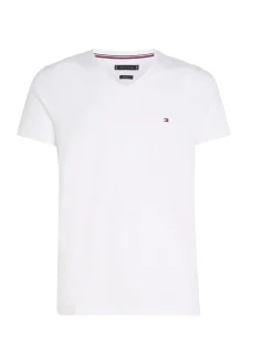 Herren Tommy Hilfiger T-Shirt mit V-Ausschnitt