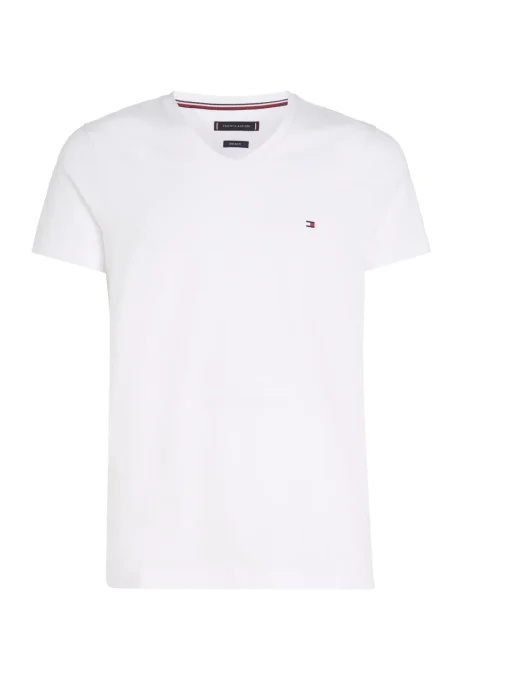 Herren Tommy Hilfiger T-Shirt mit V-Ausschnitt