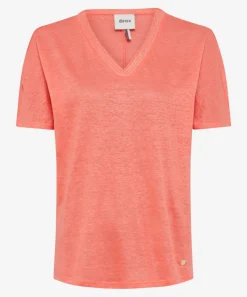 Damen Brax T-Shirt mit V-Neck