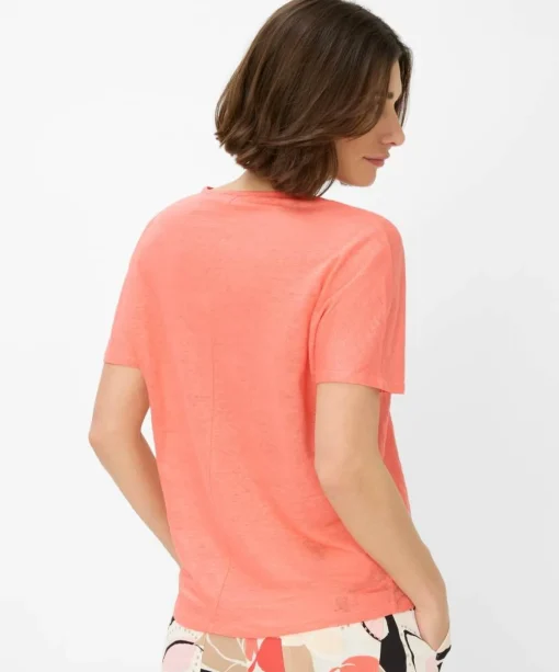 Damen Brax T-Shirt mit V-Neck