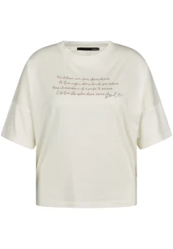Damen Lecomte T-Shirt mit Wording