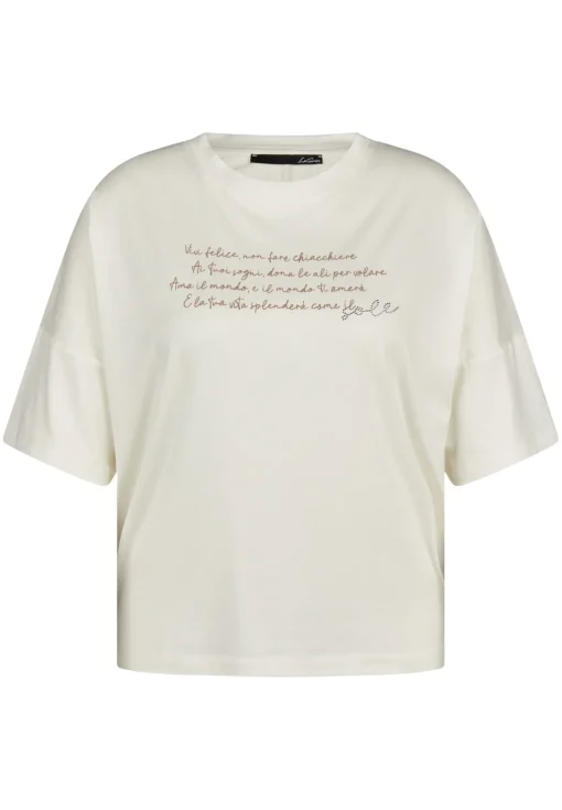 Damen Lecomte T-Shirt mit Wording