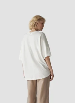 Damen Lecomte T-Shirt mit Wording
