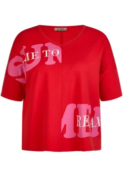 Damen Lecomte T-Shirt mit Wording