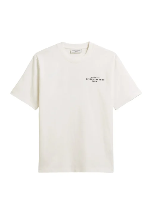 Herren Marc O´Polo Denim T-Shirt oversized mit Print auf Vorder- und Rückseite
