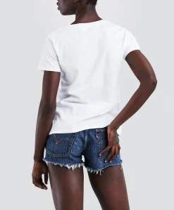 Damen Levi's T-Shirt Print weiß