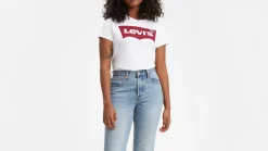 Damen Levi's T-Shirt Print weiß
