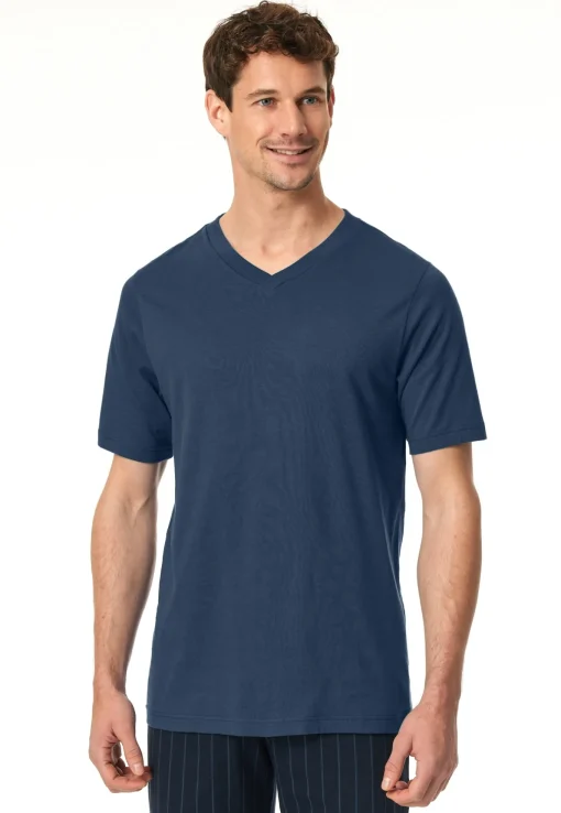 Herren Schiesser T-Shirt V-Ausschnitt