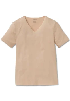 Herren Schiesser T-shirt V-Ausschnitt