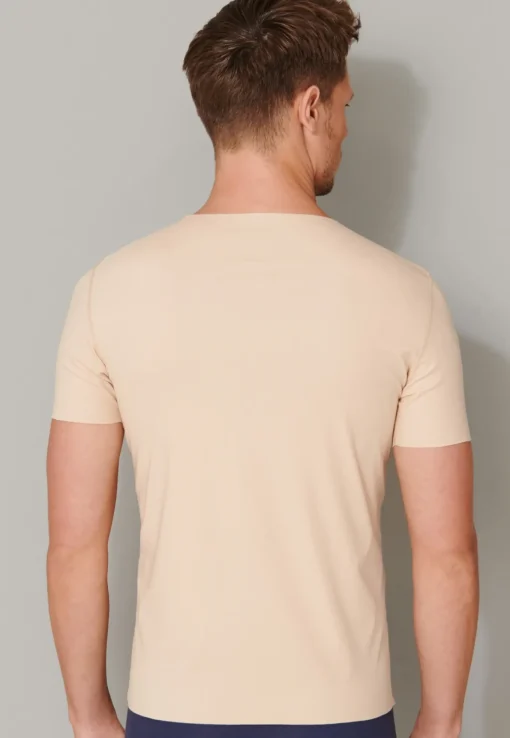 Herren Schiesser T-shirt V-Ausschnitt
