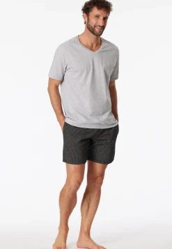 Herren Schiesser T-shirt V-Ausschnitt