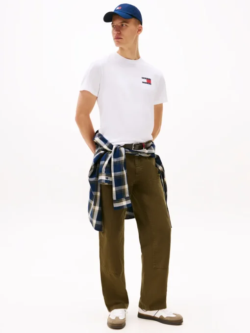 Herren Tommy Jeans T-Shirts mit Logo