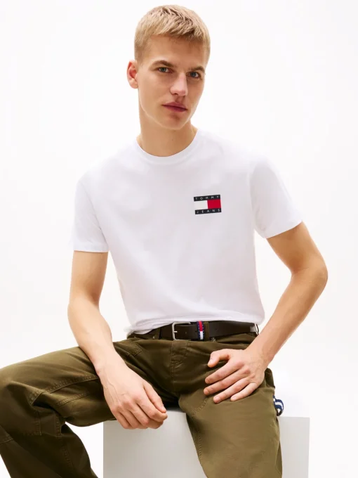 Herren Tommy Jeans T-Shirts mit Logo