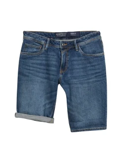 Herren Tom Tailor Denim TTPIERS Slim Jeans Shorts mit Stretch