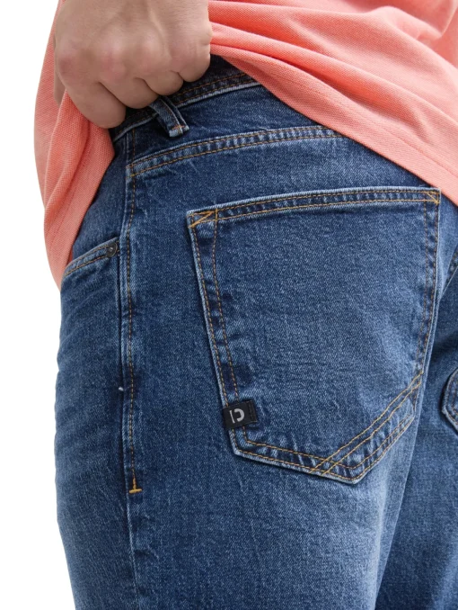 Herren Tom Tailor Denim TTPIERS Slim Jeans Shorts mit Stretch