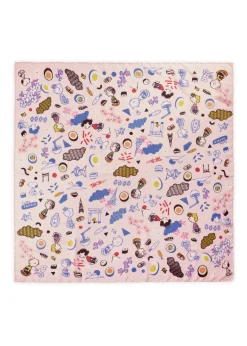 Damen Codello Tuch aus recyceltem Polyester mit Peanuts-Motiven