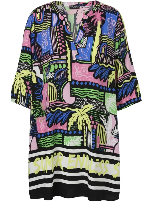 Damen Via Appia Due Tunika Bluse