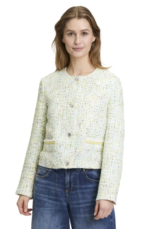 Damen Cartoon Tweedblazer