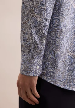 Herren Seidensticker Twill Business Hemd