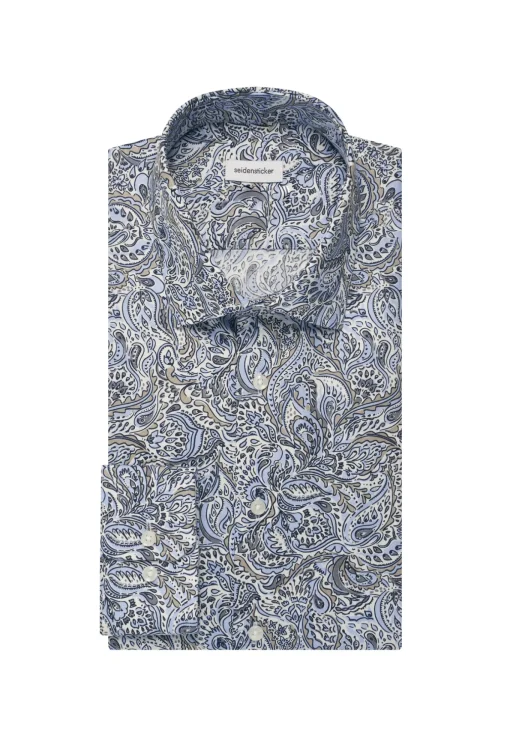 Herren Seidensticker Twill Business Hemd