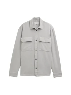 Herren Tom Tailor Denim Twill Overshirt aus Baumwolle