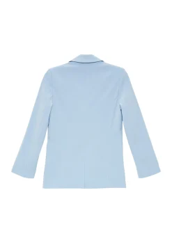 Kinder s.Oliver Twill-Blazer mit Taftfutter