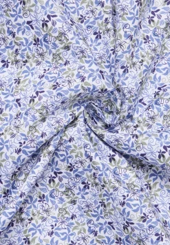Herren Eterna Twillhemd mit floralem Print