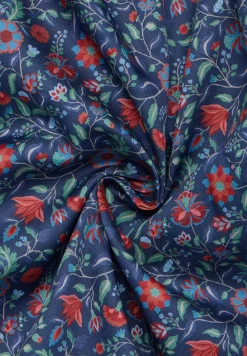 Herren Eterna Twillhemd mit floralem Print