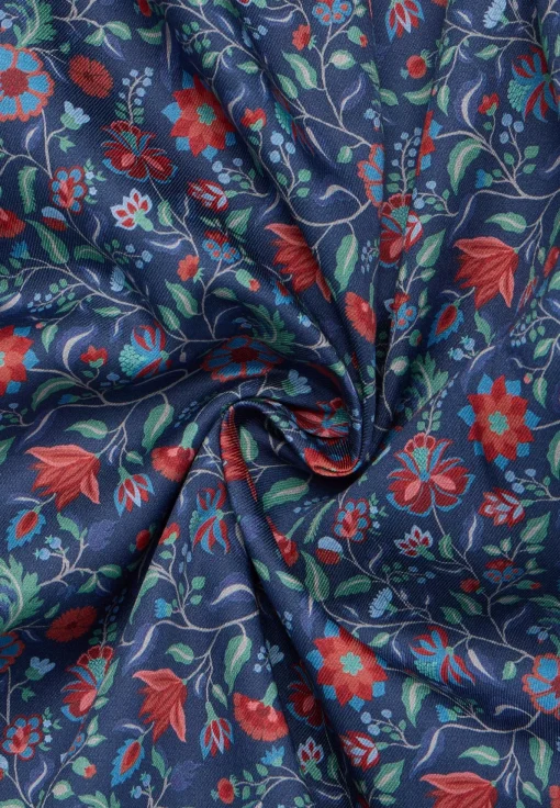 Herren Eterna Twillhemd mit floralem Print